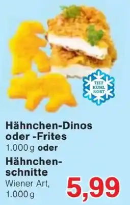 Jawoll Hähnchen-Dinos oder -Frites Angebot