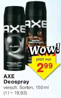 Jawoll AXE Deospray Angebot