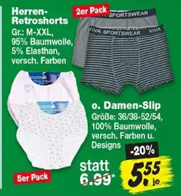 Repo Markt Herren-Retroshorts VIVA SPORTSWEAR Angebot