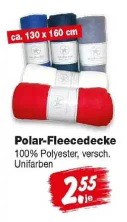 Repo Markt Polar-Fleecedecke Angebot