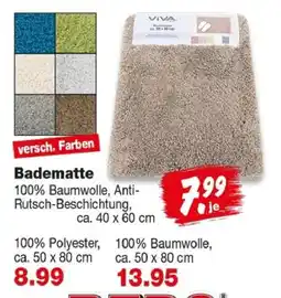 Repo Markt Badematte VIVA Angebot