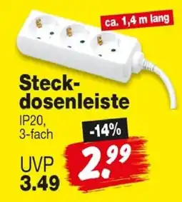 Repo Markt Steckdosenleiste Angebot