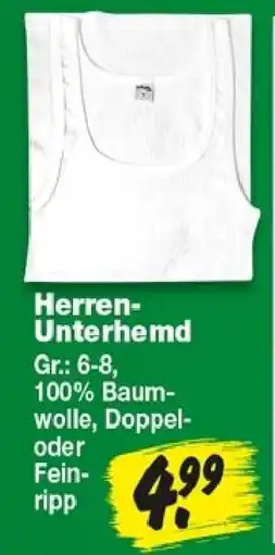 Repo Markt Herren-Unterhemd Angebot