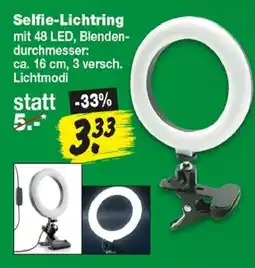 Repo Markt Selfie-Lichtring Angebot