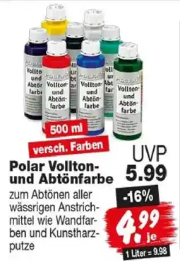 Repo Markt Polar Vollton- und Abtönfarbe Angebot