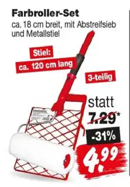 Repo Markt Farbroller-Set Angebot