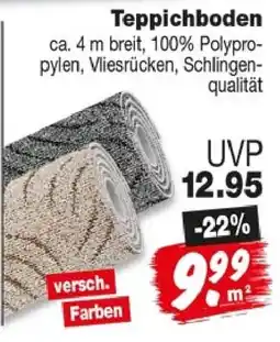 Repo Markt Teppichboden Angebot