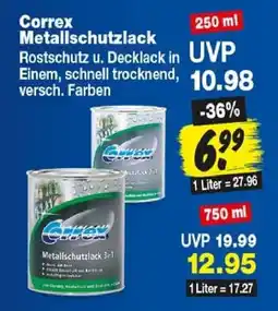 Repo Markt Correx Metallschutzlack Angebot