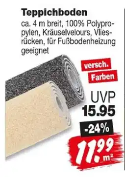 Repo Markt Teppichboden Angebot