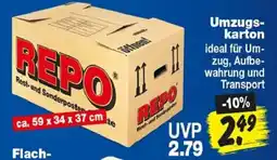 Repo Markt REPO Umzugskarton Angebot