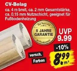 Repo Markt CV-Belag Angebot
