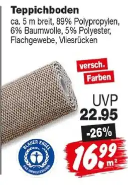 Repo Markt Teppichboden Angebot