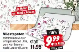 Repo Markt Vliestapeten Angebot
