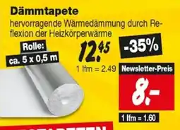 Repo Markt Dämmtapete Angebot
