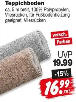 Repo Markt Teppichboden Angebot