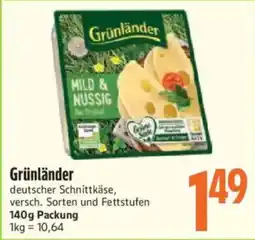 inkoop Grünländer deutscher Schnittkäse Angebot