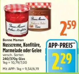 inkoop Bonne Maman Nusscreme, Konfitüre, Marmelade oder Gelee Angebot