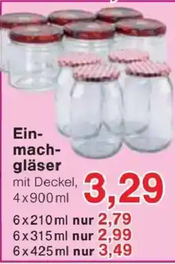 Jawoll Einmachgläser mit Deckel Angebot