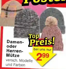 Jawoll Damen- oder Herren-Mütze Angebot