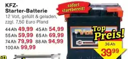 Jawoll Kraft Starter-Batterie Angebot