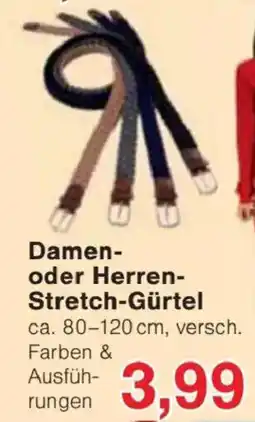 Jawoll Damen oder Herren-Stretch-Gürtel Angebot