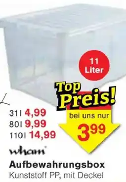 Jawoll wham Aufbewahrungsbox Angebot