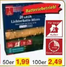 Jawoll Lichterkette Micro Angebot