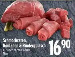 inkoop Schmorbraten, Rouladen & Rindergulasch aus der zarten Keule Angebot