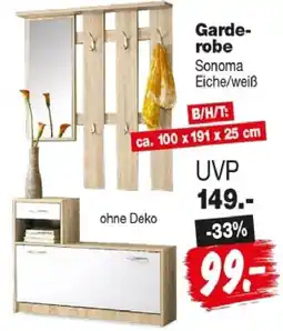 Repo Markt Garde-robe Sonoma Angebot