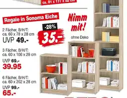 Repo Markt Regale in Sonoma Eiche Angebot