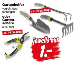 Repo Markt Gartenhelfer oder Gartenschere Angebot