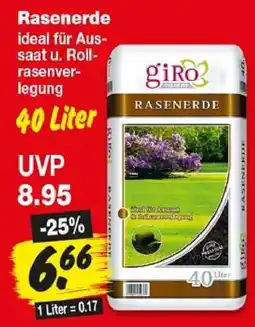 Repo Markt giRo Rasenerde Angebot