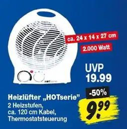Repo Markt Heizlüfter HOTserie Angebot