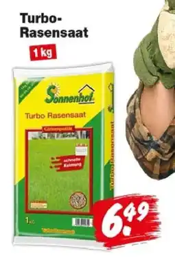 Repo Markt Sonnenhof Turbo Rasensaat Angebot
