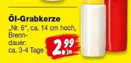 Repo Markt Öl-Grabkerze Angebot