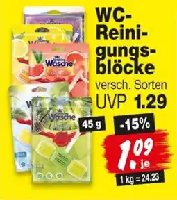 Repo Markt WC-Reinigungsblöcke Wasche Angebot