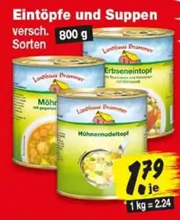 Repo Markt Landhaus Prammer Eintöpfe und Suppen Angebot