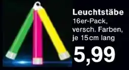 Jawoll Leuchtstäbe Angebot