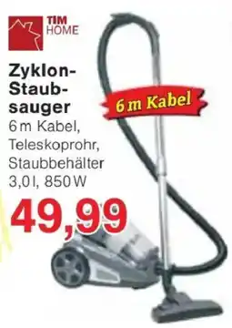 Jawoll TIM HOME Zyklon-Staubsauger Angebot