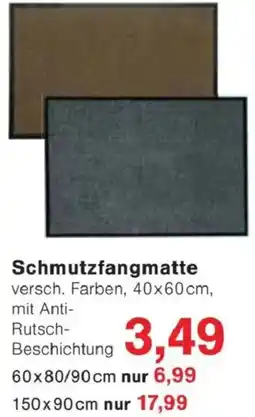 Jawoll Schmutzfangmatte Angebot
