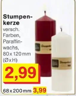 Jawoll Stumpenkerze Angebot