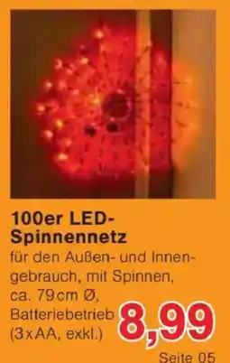 Jawoll 100er LED-Spinnennetz Angebot