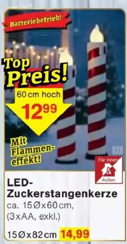 Jawoll LED-Zuckerstangenkerze Angebot