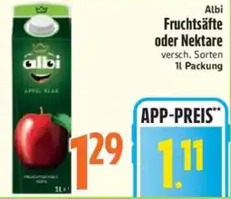 inkoop Albi Fruchtsäfte oder Nektare Angebot