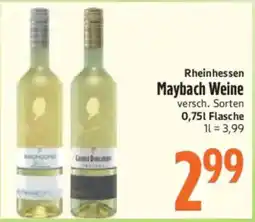 inkoop Maybach Weine Angebot