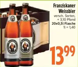 inkoop Franziskaner Weissbier Angebot