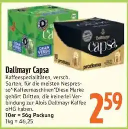 inkoop Dallmayr Capsa Angebot