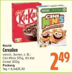 inkoop Nestlé Cerealien Angebot