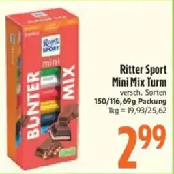 inkoop Ritter Sport Mini Mix Turm Angebot