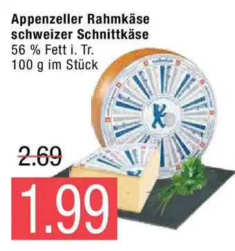 Marktkauf Appenzeller Rahmkase 100g Angebot